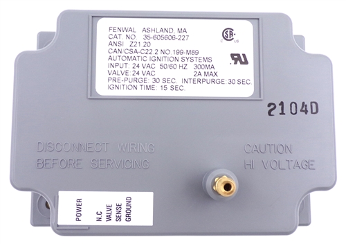 Fenwal 35-605606-227 Direct Spark Ignition Control Module